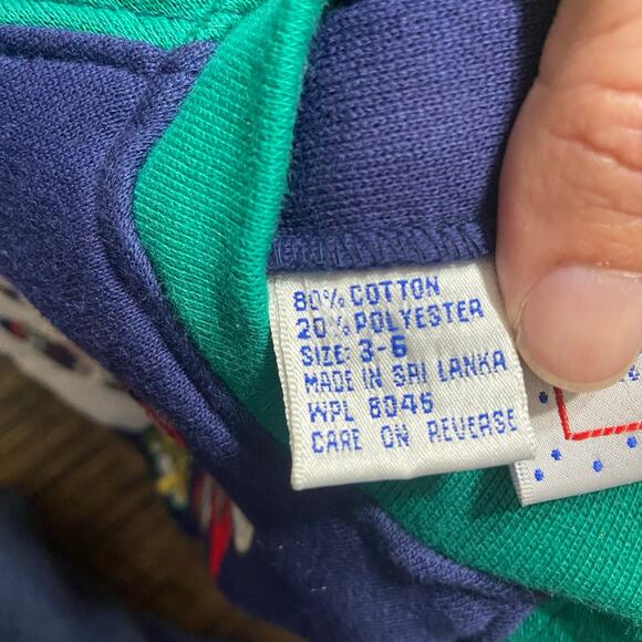 Vintage Y2K My First Christmas One Piece Jumper Romper First Impressions 3-6mo. - Picture 6 of 7
